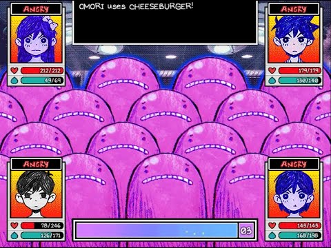 OMORI - Humphrey Full Boss Fight + Hangman (SPOILER) (No Commentary)