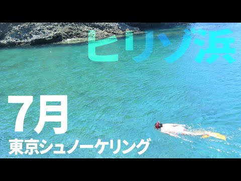 ＃６ヒリゾ浜でシュノーケリング（2019年7月）【東京シュノーケリング】