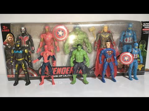 Unboxing Avengers Toys vs | Figure Action | Super Hero Toy | Hulk vs | Satisfying ASMR