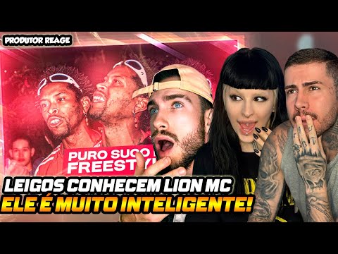 (ELE É INTELIGENTE DMS!) LEIGOS Reagindo LION, o NOVO PURO SUCO do FREESTYLE! 🔥(REACT)