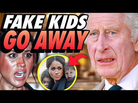 OMG! Meghan Markle ALLOWS King Charles To Meet Ghost Kids Lilibet and Archie But On 1 Condition