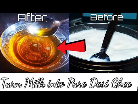 Turn Milk into Pure Desi Ghee😱