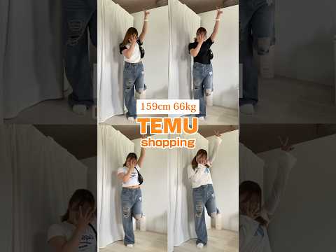 【TEMU購入】#ぽっちゃりファッション #ぽっちゃり #ぽっちゃり女子 #プチプラ #夏コーデ #着痩せコーデ #temu購入品 #1週間コーデ