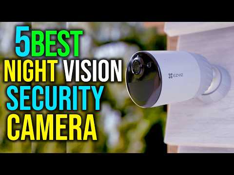 Top 4: Best Night Vision Security Cameras in 2024 [Reviews]