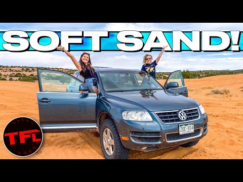 I Take 5,000 Lbs of VW Touareg Into the SOFTEST SAND I've Ever Seen - Will It Get Stuck?