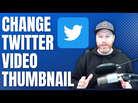 How To Change Thumbnail On Twitter Video