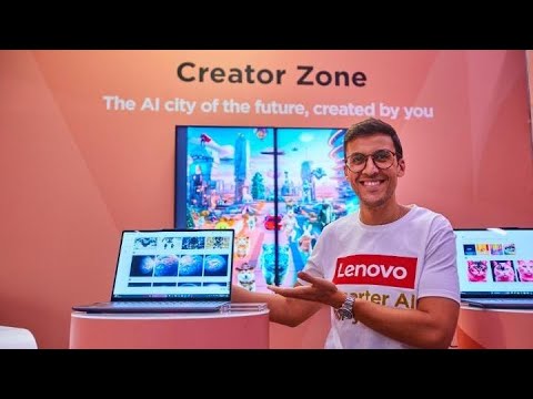 Lenovo Innovation World 2024: Lenovo Creator Zone on the Yoga Pro 9i