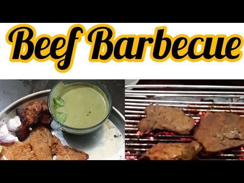 Beef Barbecue at home || How to make Beef BBQ || Grill