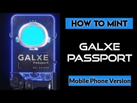 How to mint your Galxe Passport | Galxe passport verification | NFT | KYC