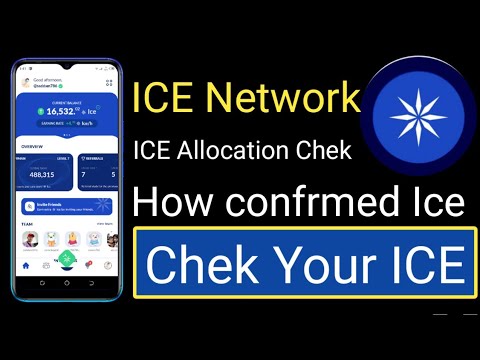 Ice coin distribution update || ice network new update ||Chek your ice allocation || ice network