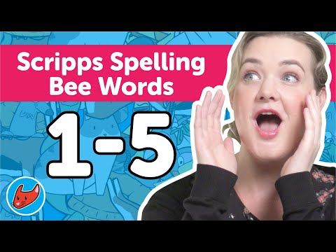 Tricky Words #18-22 | Scripps Spelling Bee Study Words | Grade 1-5 | Made by Red Cat Reading