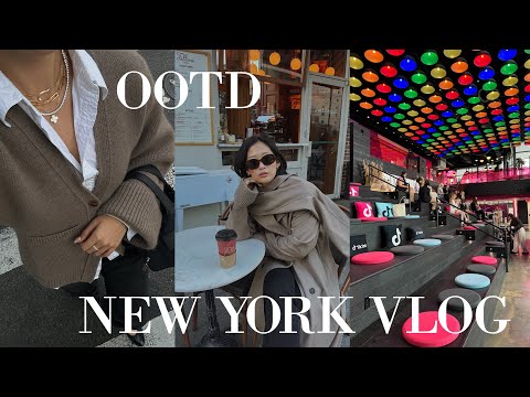 Farfetch haul, new fall wardrobe staples + OOTDs, cozy restaurant in nyc, & apartment search begins!