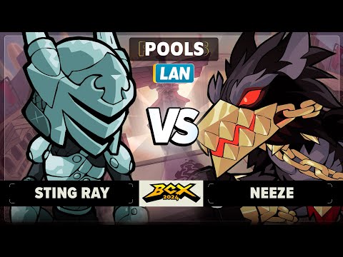 Neeze vs STING RAY - Pools - Brawlhalla World Championship 2024 - LAN 1v1