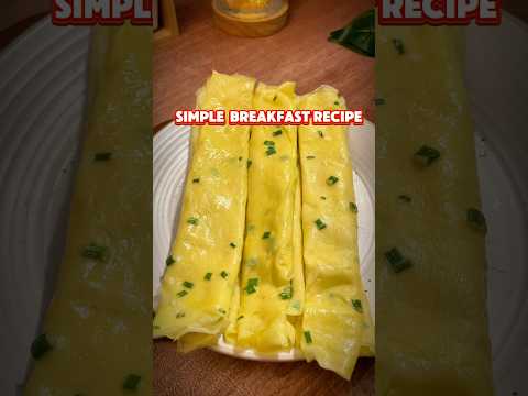 Simple and fast breakfast recipe #breakfast #simplerecipe #breakfastideas #easyrecipe #omelette