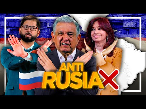 Los 9 países que MÁS ODIAN a RUSIA en América Latina