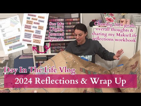 2024 Reflections Vlog | Looking back on my year & goals | Day in the Life | MakseLife Goal Setting