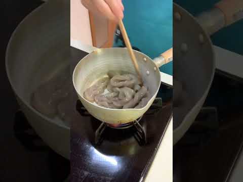 How to make Tazuna konjac 〜Miki’s Kitchen〜 #japanesehomecooking #konjac #sesameoil