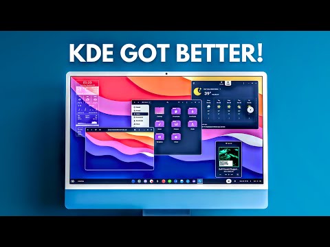 ✨KDE Plasma Updated with New Look • New Features & Updates