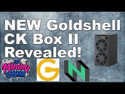 New CKB Nervos Network GoldShell Crypto Miner CK Box 2 II Revealed! Is It Profitable? #cryptomining