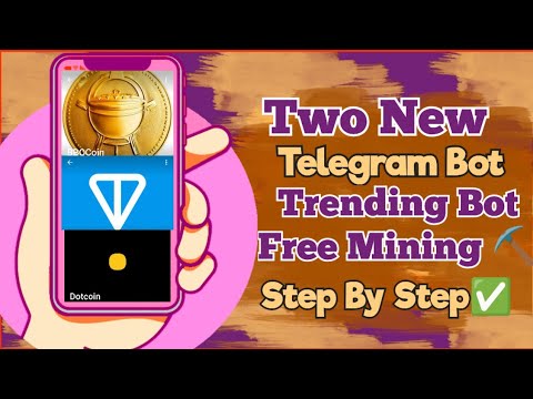 🔥2 new trending mining telegram Bot | Dotcoin   BBQcoin | don't miss opportunity to earn more now..