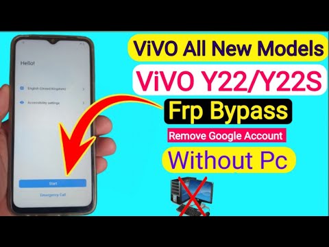 VIVO Y22/Y22S FRP Bypass without PC (Android 14 New Update 2024) | Remove Google Account"