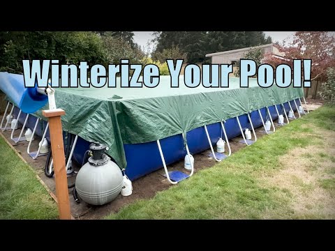 How to Winterize Your Above Ground Pool