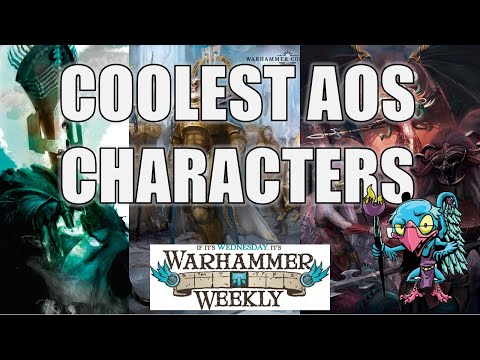 The COOLEST Age of Sigmar Character Tierlist - Warhammer Weekly 11062024