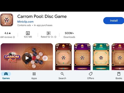 How To Install Carrom Pool Disc Game App's | How To Download Carrom Pool Disc Game App's