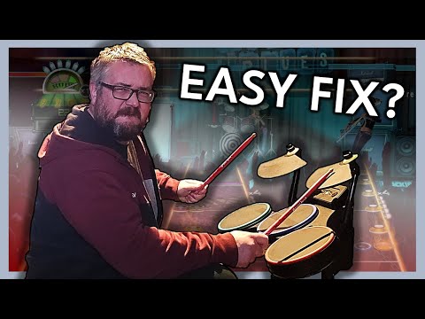 My GUITAR HERO Drums broke | Let's FIX it!