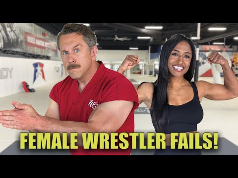 Master Ken Defeats Female Wrestling Champion