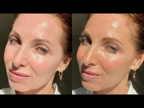 Makeup that shows no texture: Demi Method in different lights