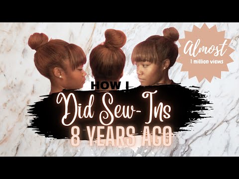 "How I did Sew-Ins 8 years ago | Wow | Atlanta Hairstylist"