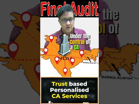 CA Services are personalized and based on mutual trust | Siddharth Agarwal Audit