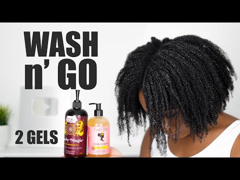 WASH N GO (Uncle Funky’s Daughter Curl Stimulator VS Camille Rose Curl Maker.)