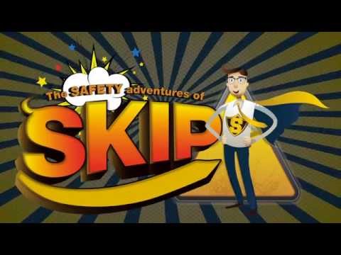 The Safety Adventures of Skip: Avoiding slips and falls in kitchen environments