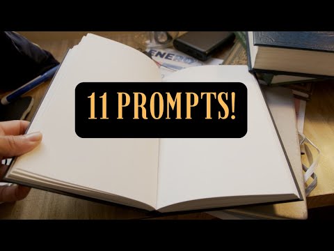 JOURNALING! Change your life with these 11 journal prompts.