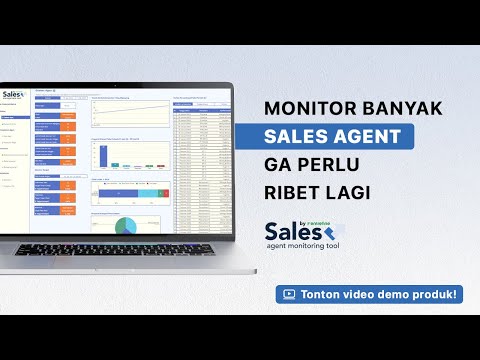 Monitor banyak sales agent dengan mudah pake cara ini