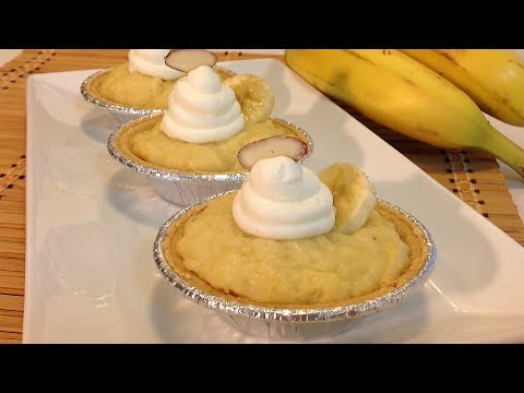 How To Make A Banana Cream Pie-No Bake Desserts Recipes