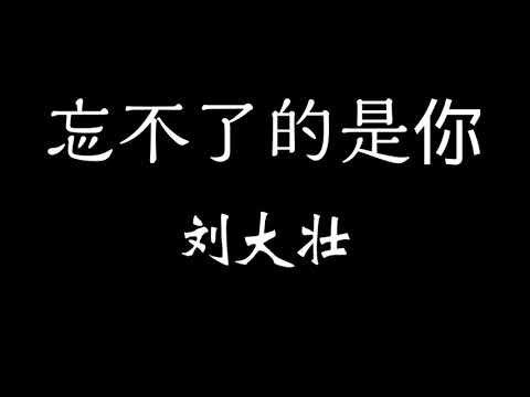 劉大壯-忘不了的是你 歌詞『忘不了的是你 痛到想要失憶…』