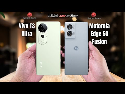 Vivo T3 Ultra vs Motorola Edge 50 Fusion  Full comparison ⚡Which one is Best