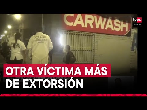 Ate: asesinan de varios disparos a dueño de carwash