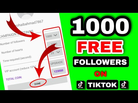 How to Get 1000+ Followers and likes on tiktok. free tiktok followers and likes app 2022.