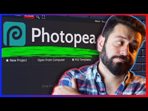 Building YouTube Thumbnail in PhotoPea. YouTube Thumbnail Tutorial #3