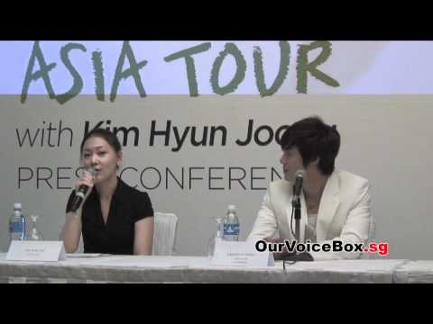 (OVB) Kim Hyung Joong Press Conference 2010 in Singapore