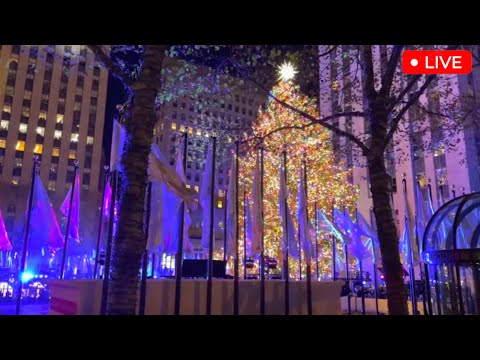 NYC LIVE  Exploring Before Rockefeller Tree Lighting (04 December 2024)