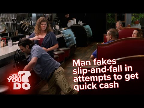 Man fakes slip-and-fall in attempts to get quick cash