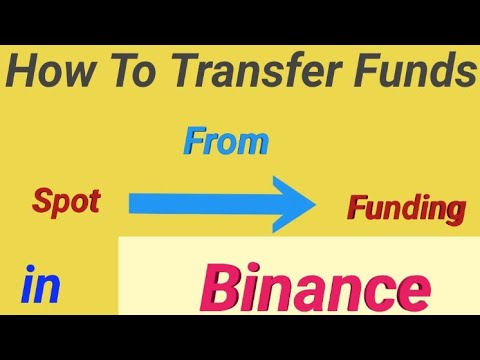 How To Transfer Funds in Binance From Spot Wallet To Funding Wallet in Pakistan||2021/2022||