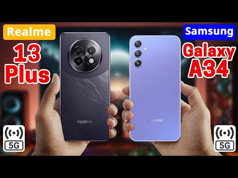 Realme 13 Plus Vs Samsung Galaxy A34 | Specs Comparison || Which One's Better?