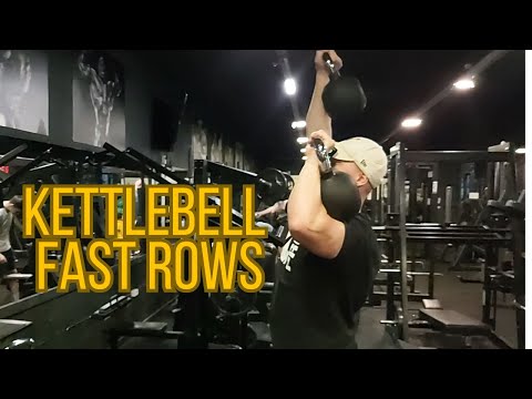 Kettlebell Fast Rows  /Gladiator Training Program