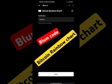 Bitcoin Rainbow chart blum code